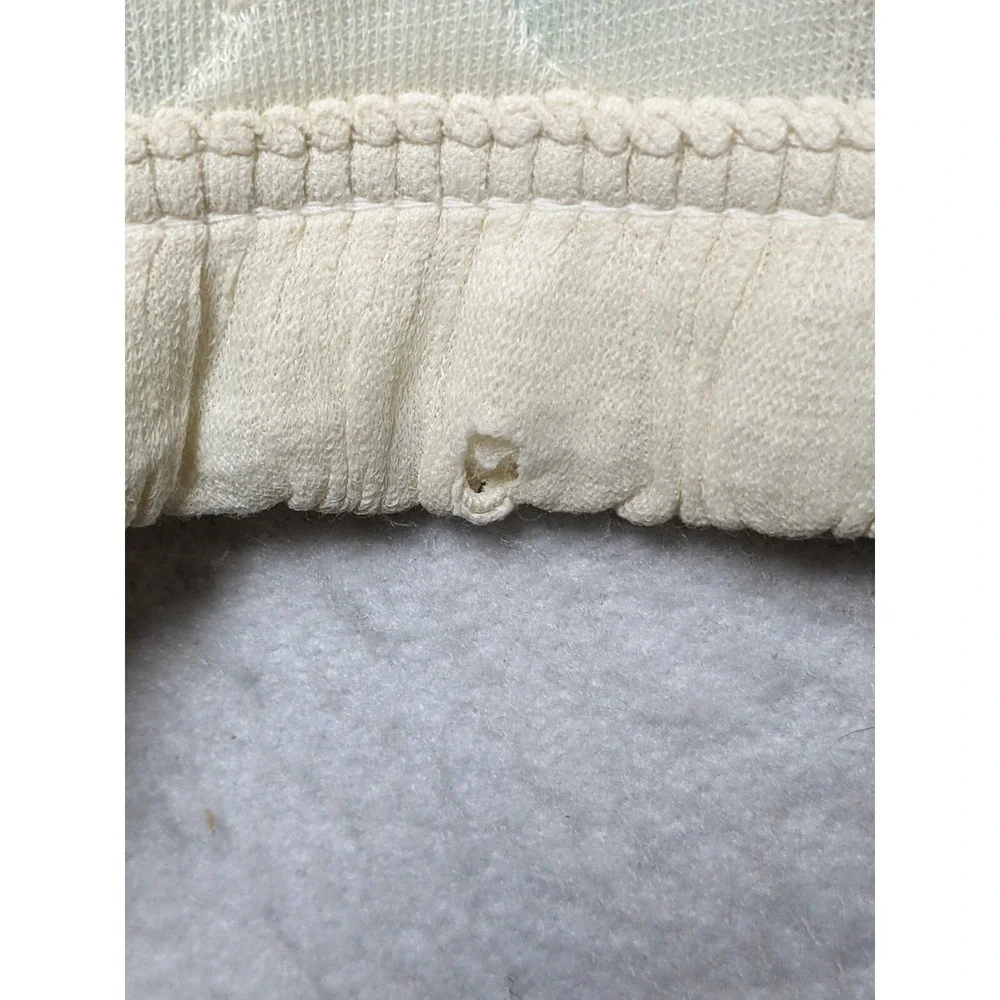 Vintage Baby Quilt Bears Bubbles Flowers 33x54 Inch‎
